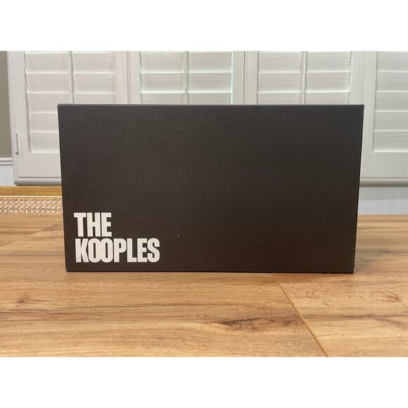 The Kooples Men's Leather Derbies Dress Shoes Black Leather Size 9 US 43 FR NIB - Picture 13 of 13